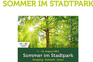 Stadtparksommer - Bussteigbelegung ZUM