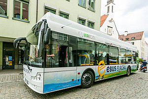 mona Verkehrsbetriebe testen den E-Bus