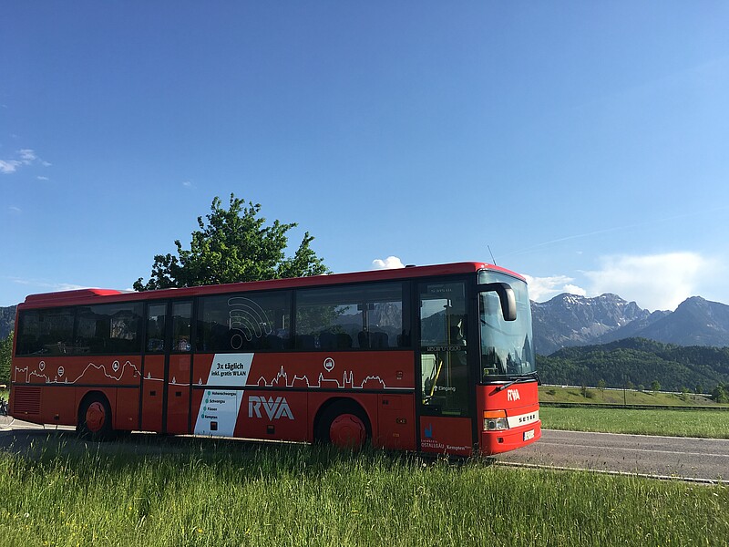 Neue Schnellbuslinie zwischen Hohenschwangau und Kempten