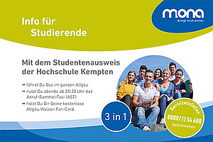 Beginn des Wintersemester 16/17 – Besuchen Sie die mona am Markt der Organisationen