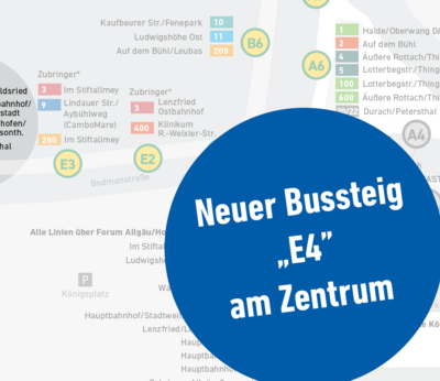 Ab 7. April 2026: Linie 62 hält wieder am Zentrum