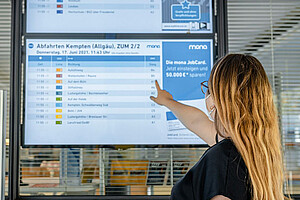 Notfahrplan Linie 20