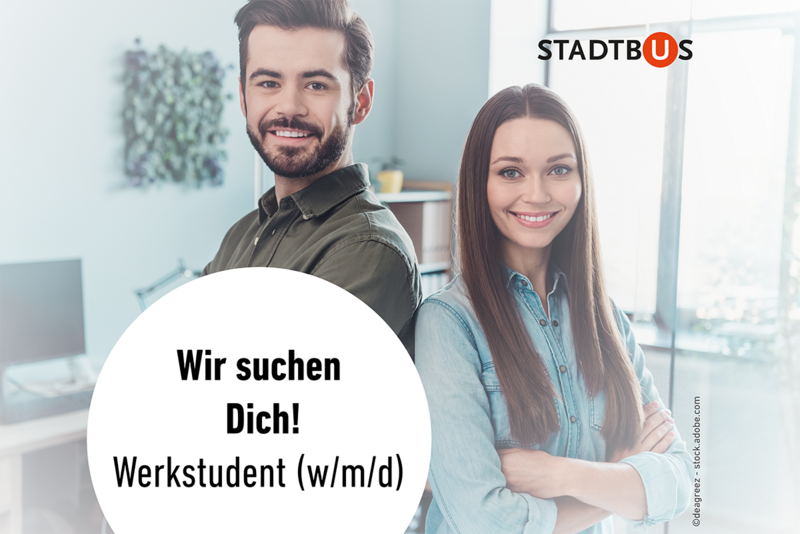 Wir suchen dich als Werkstudent (w/m/d) für den Sommer 2025