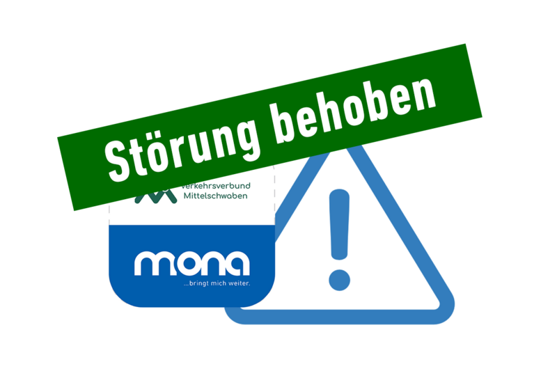 Störung bei Tickets in der VVM/mona-Ticket-App (Deutschland-Ticket, AboCards, Schülertickets ...)