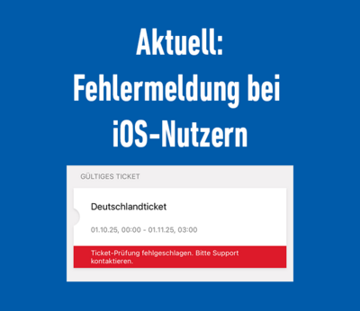 Update – App-Fehlermeldung bei iOS-Nutzern