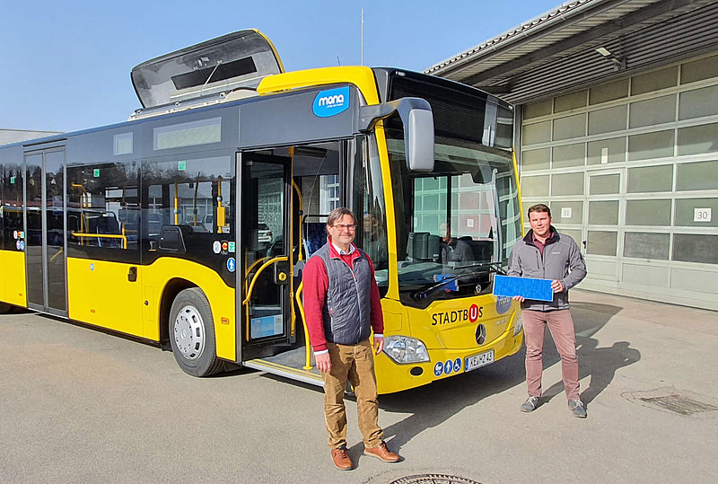 Antivirenfilter in den Stadtbussen in Kempten