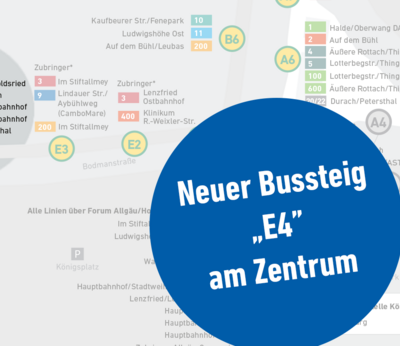 Ab 7. April 2026: Linien 62 und 63 halten wieder am Zentrum