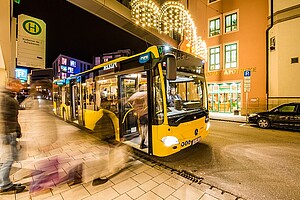 Kemptener Einkaufsnacht am 02. Dezember – mit dem Spätbus bequem nach Hause