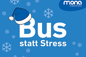 Entspannt zum Weihnachtsshopping in die Stadt: Bus statt Stress