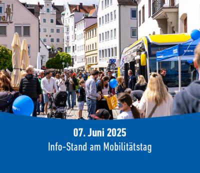 Mobilitätstag in Kempten am 7. Juni 2025 - Wir sind dabei!