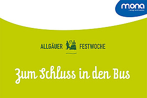 Nachtbusse zur Allgäuer Festwoche