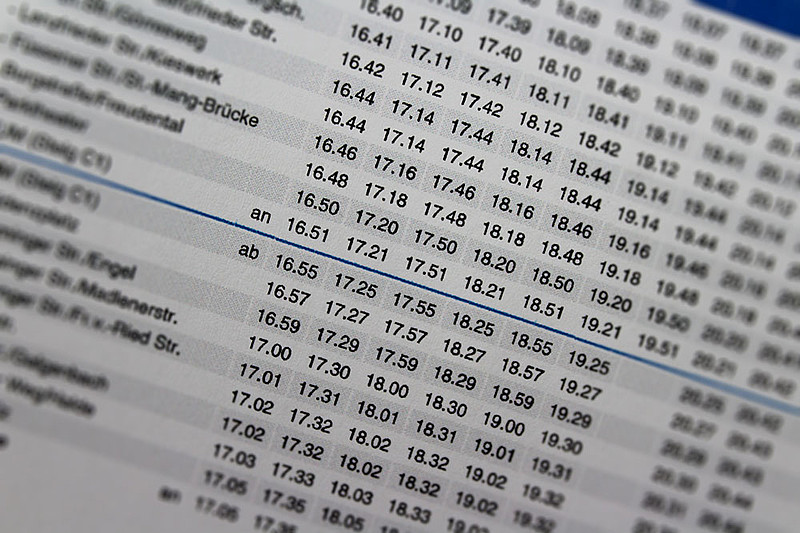 Reduzierter Fahrplan (Kaufbeuren)