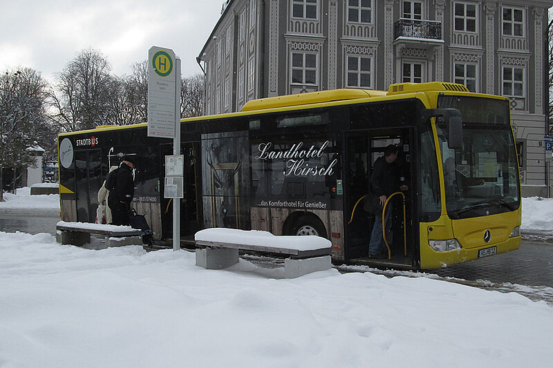 Winter im mona Gebiet - Busunternehmer sind gut vorbereitet