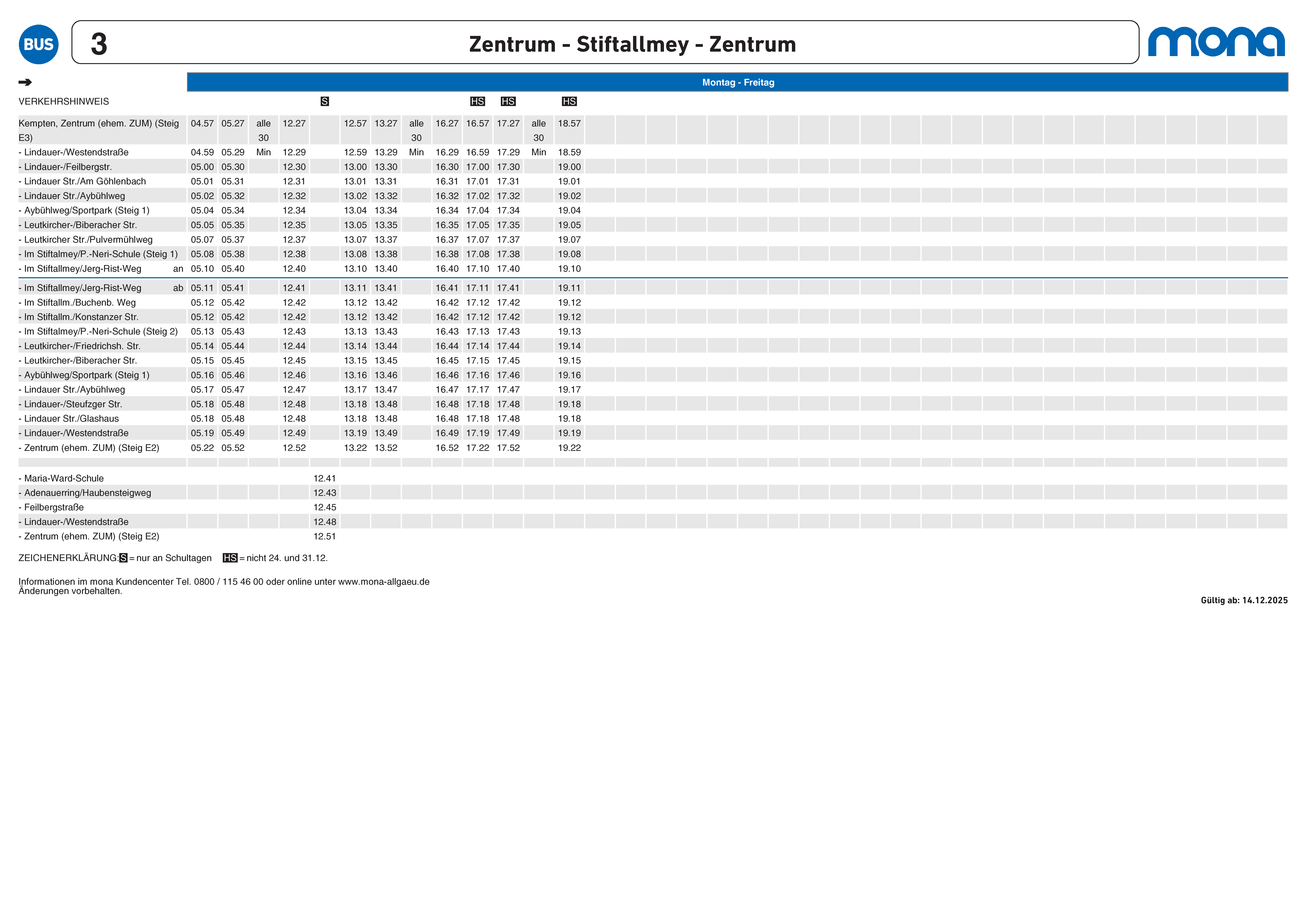 Linie 3 Seite 1
