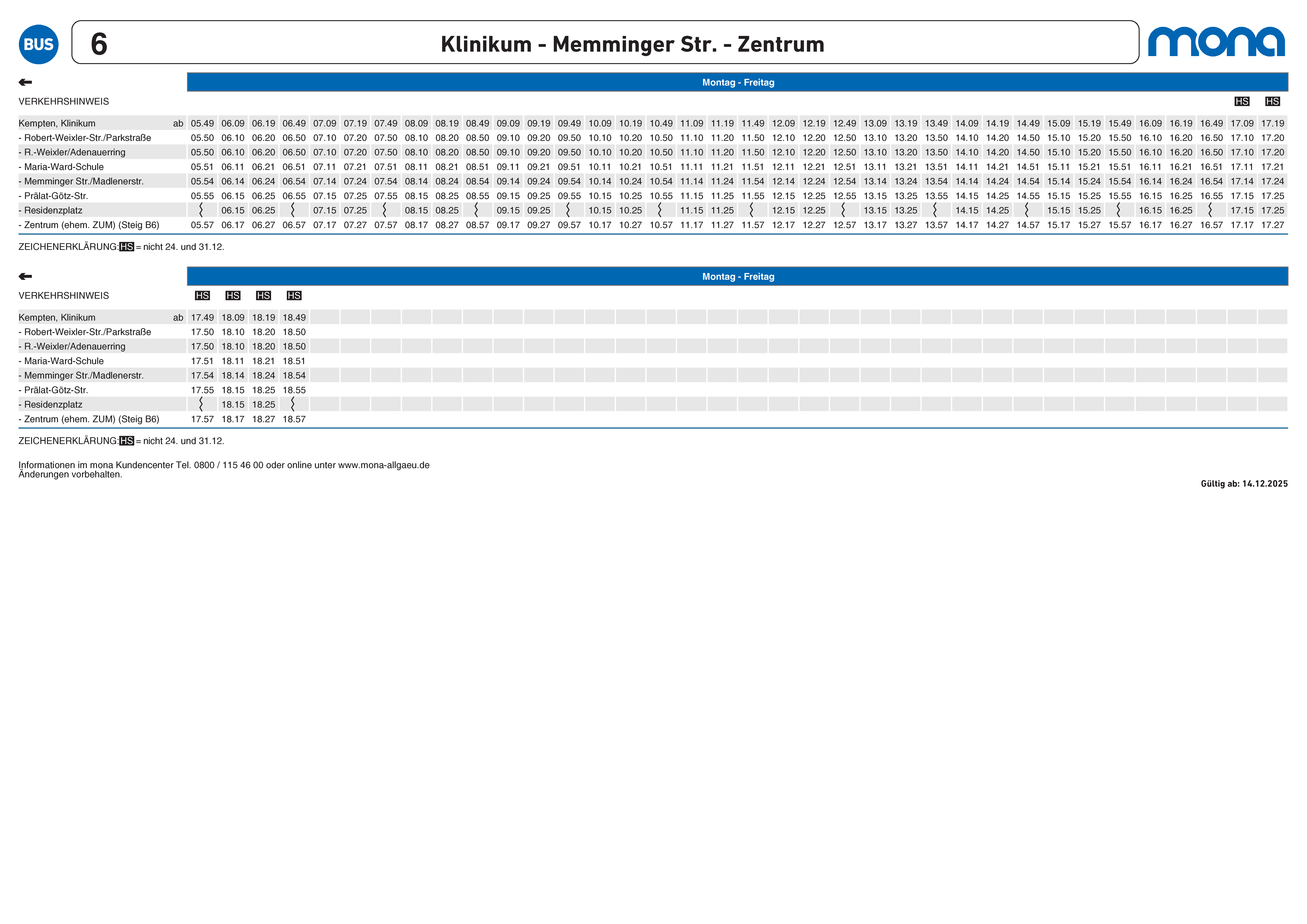 Linie 6 Seite 2
