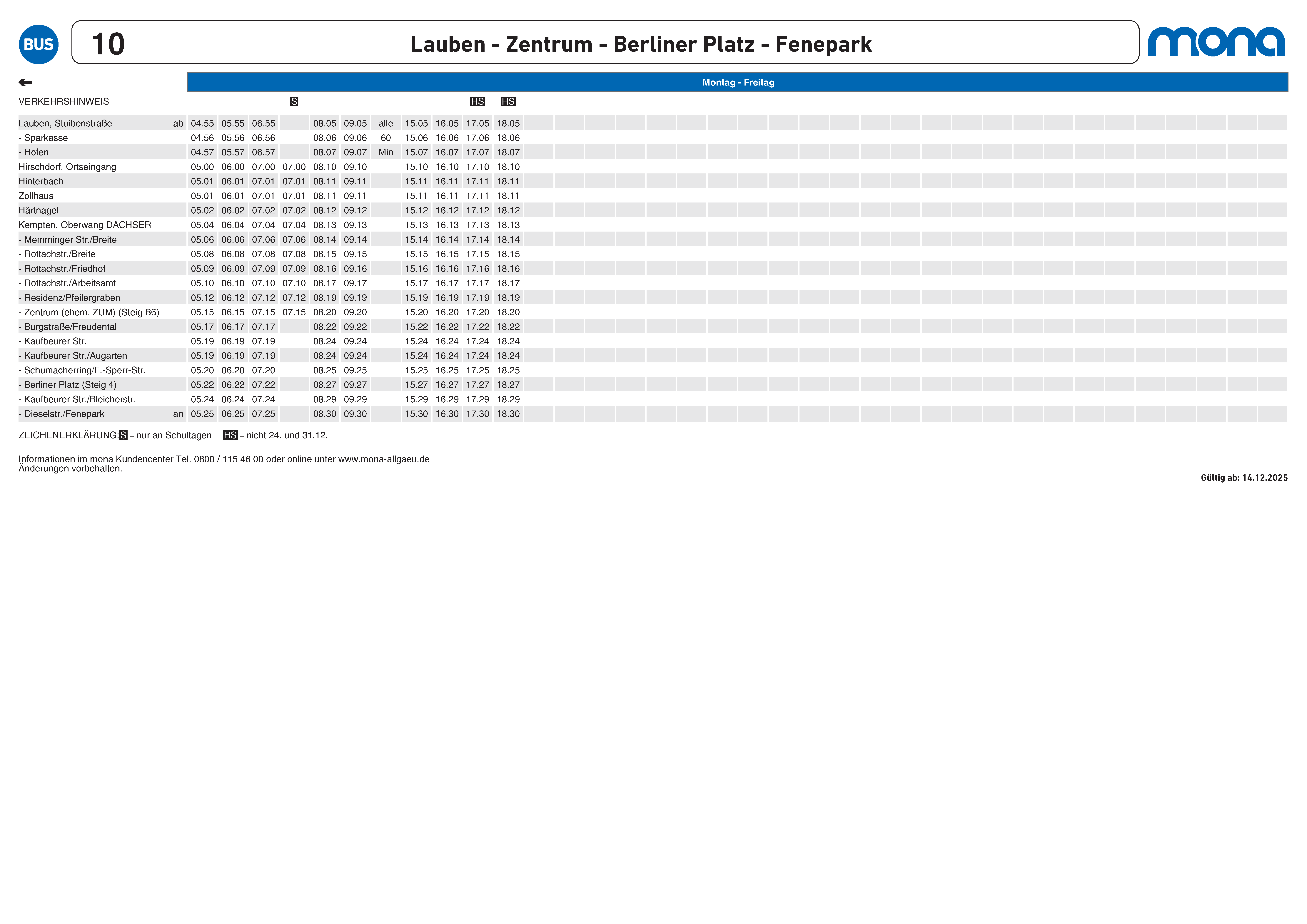 Linie 10 Seite 2
