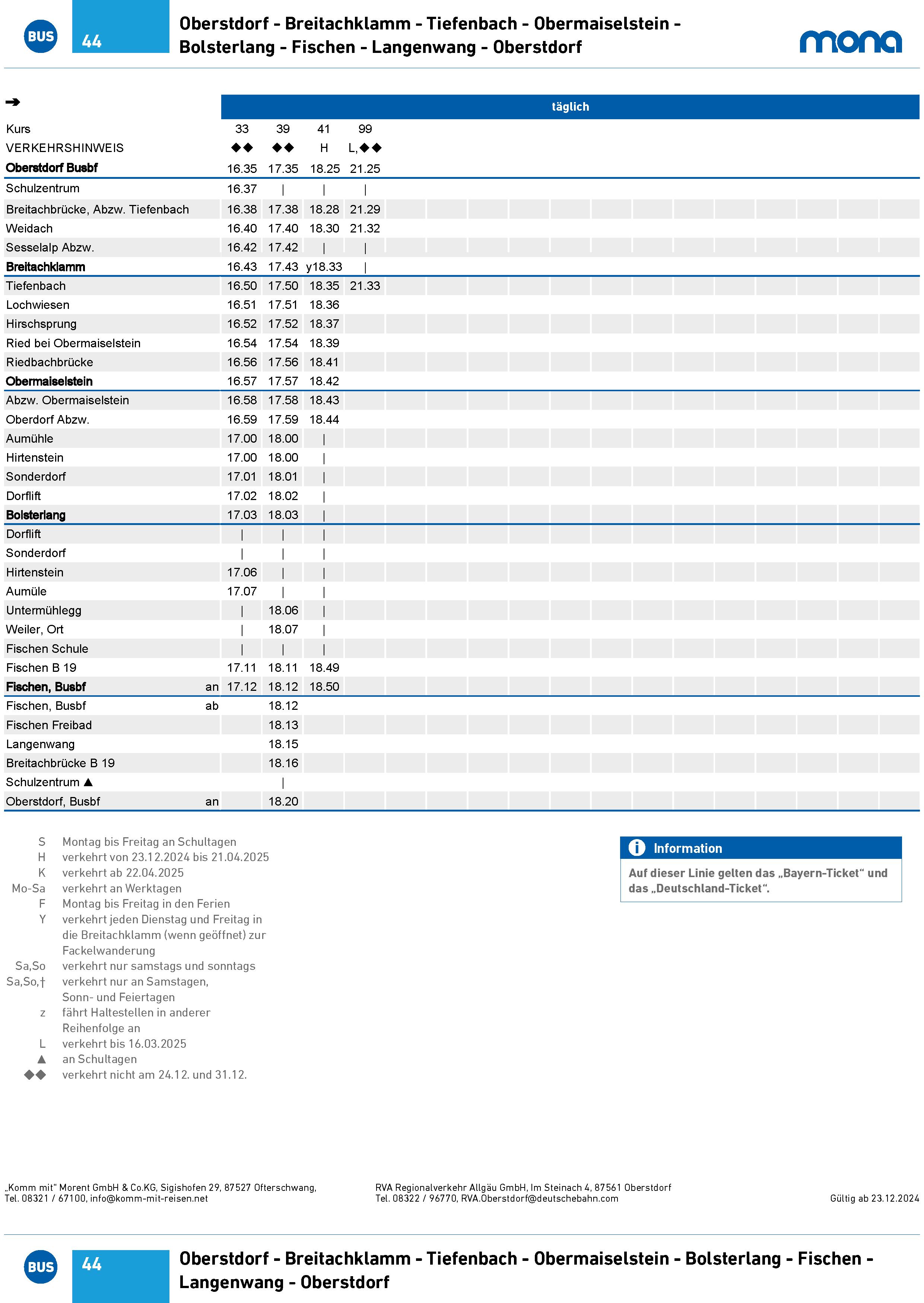 Linie 44 Seite 2