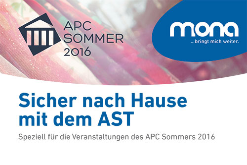 APC Sommer – Mit dem Anruf-Sammel-Taxi bequem und kostengünstig nach Hause