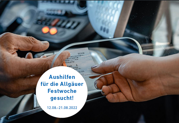 Aushilfen für die Allgäuer Festwoche