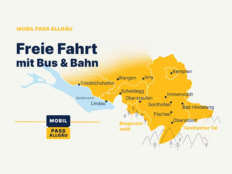 MOBIL PASS ALLGÄU - Freie Fahrt mit Bus & Bahn