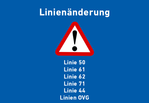 Linienausdünnung zum 13.09.2022