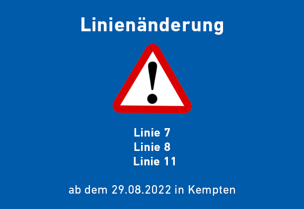 Linienausdünnung zum 29.08.2022