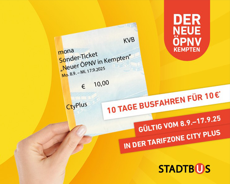 Busfahren zum Einführungspreis