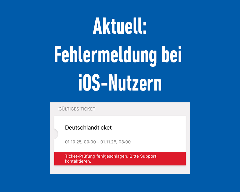 Update – App-Fehlermeldung bei iOS-Nutzern