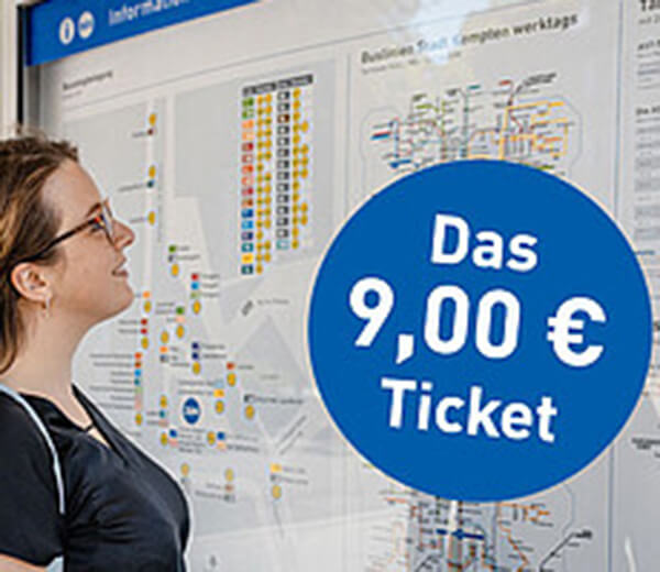 Ab sofort gibt es das 9-Euro-Ticket bei der mona