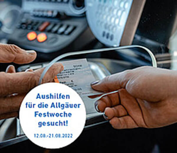 Aushilfen für die Allgäuer Festwoche